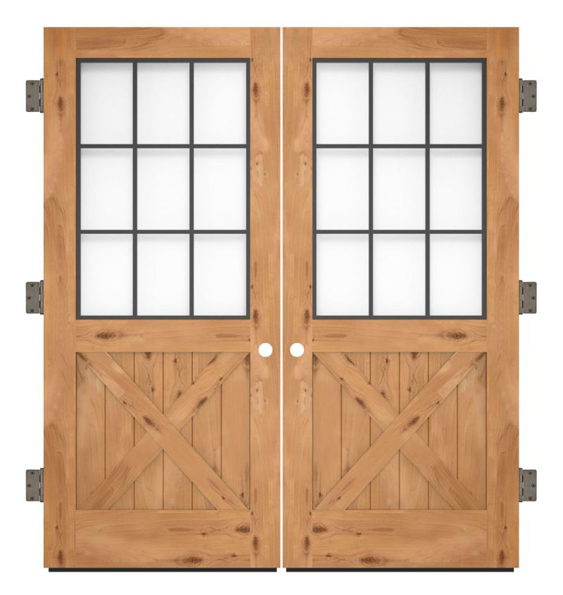Exterior French Doors Half Glass Glass Door Ideas